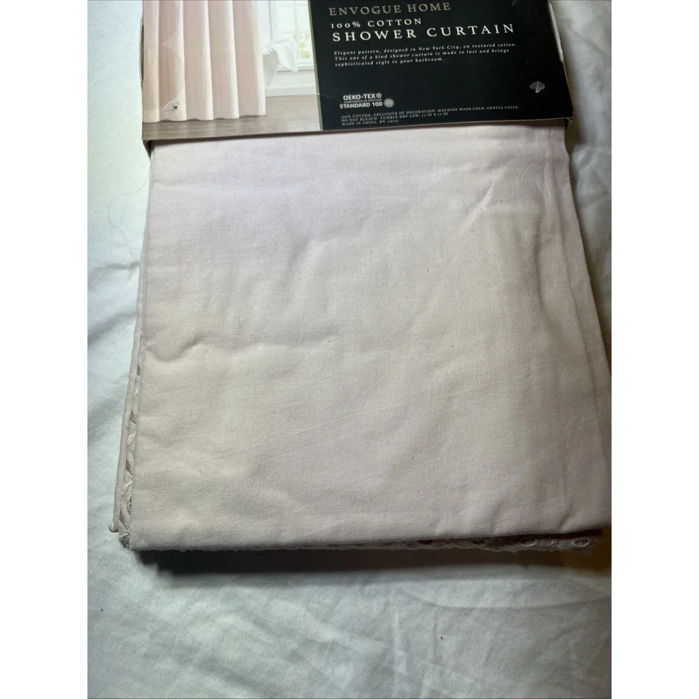 NEW Envogue Home Shower Curtain 72